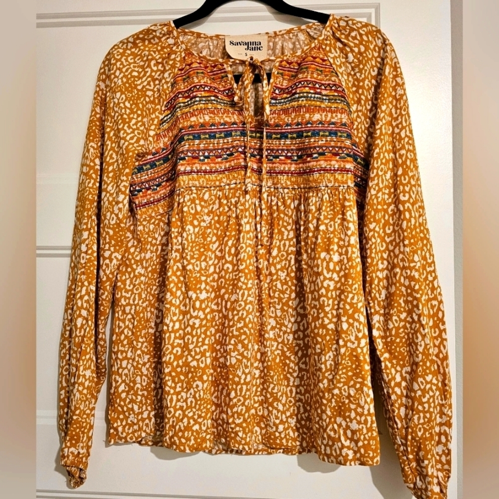 Savanna Jane Blouse sz small
